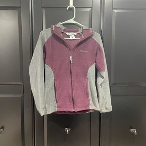 Columbia Hooded Zip size small